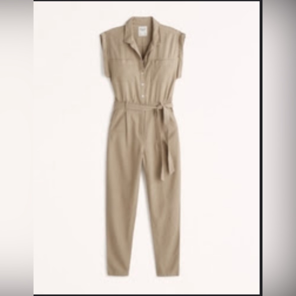 Utility safari jumpsuit